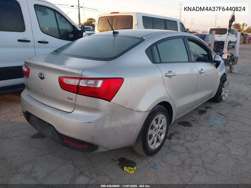 KNADM4A37F6440824 2015 Kia Rio Lx