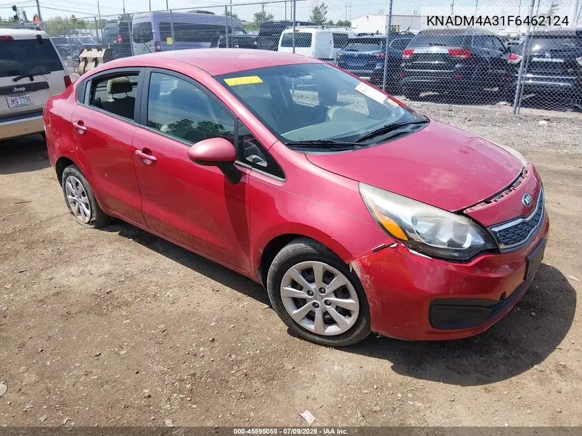2015 Kia Rio Lx VIN: KNADM4A31F6462124 Lot: 45595055
