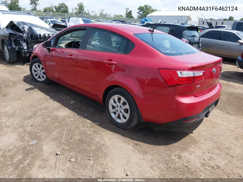 2015 Kia Rio Lx VIN: KNADM4A31F6462124 Lot: 45595055