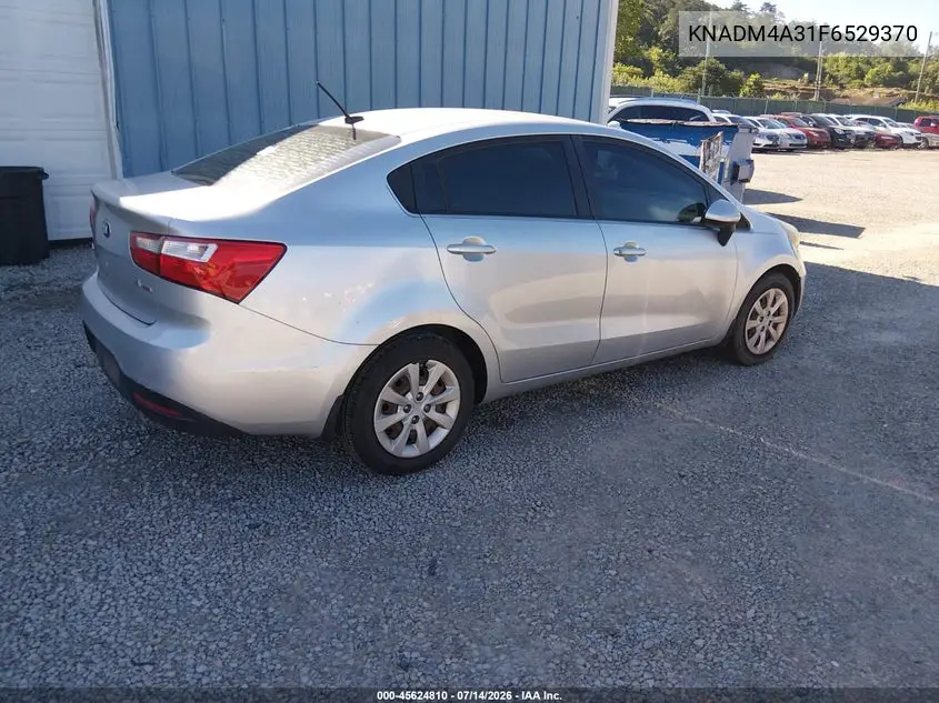 2015 Kia Rio Lx VIN: KNADM4A31F6529370 Lot: 45624810
