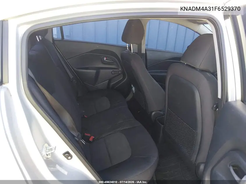 2015 Kia Rio Lx VIN: KNADM4A31F6529370 Lot: 45624810