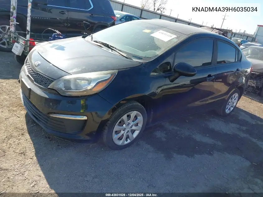 KNADM4A39H6035034 2017 Kia Rio Lx