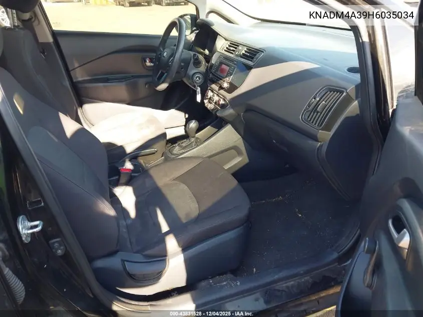 KNADM4A39H6035034 2017 Kia Rio Lx
