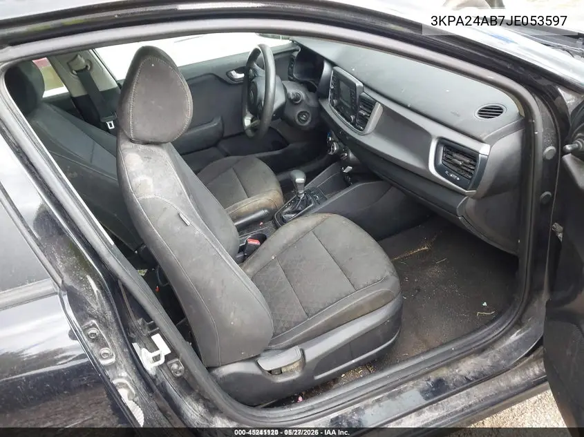3KPA24AB7JE053597 2018 Kia Rio Lx