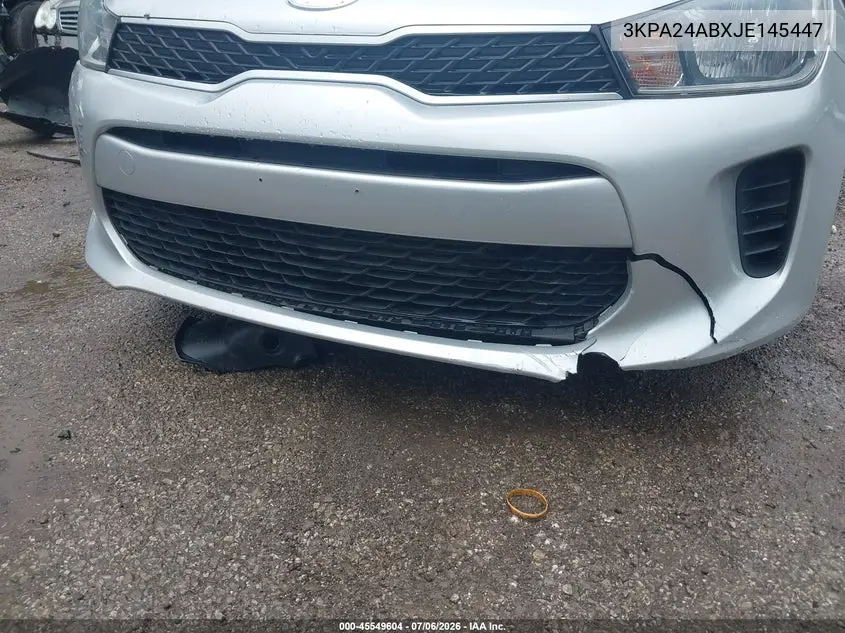 2018 Kia Rio S VIN: 3KPA24ABXJE145447 Lot: 45549604