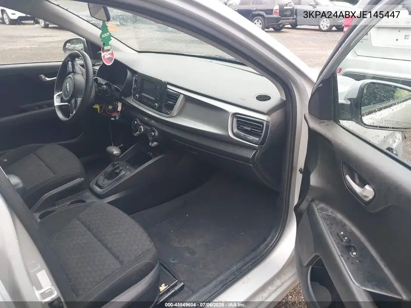 2018 Kia Rio S VIN: 3KPA24ABXJE145447 Lot: 45549604