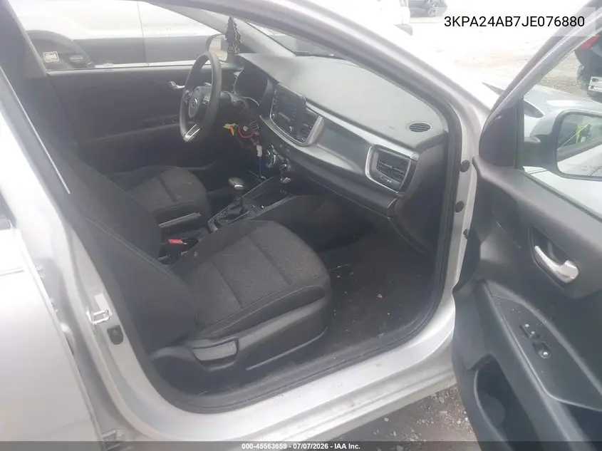 2018 Kia Rio S VIN: 3KPA24AB7JE076880 Lot: 45563659