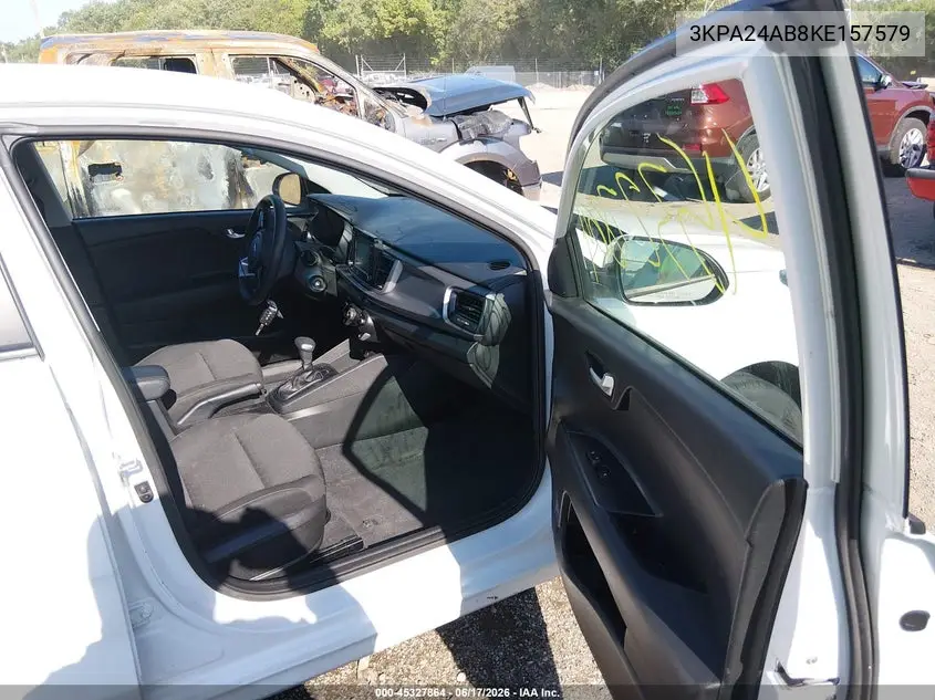 2019 Kia Rio S VIN: 3KPA24AB8KE157579 Lot: 45327864