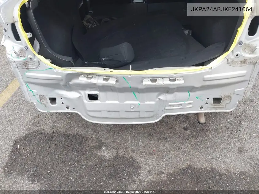 2019 Kia Rio VIN: JKPA24ABJKE241064 Lot: 45612348