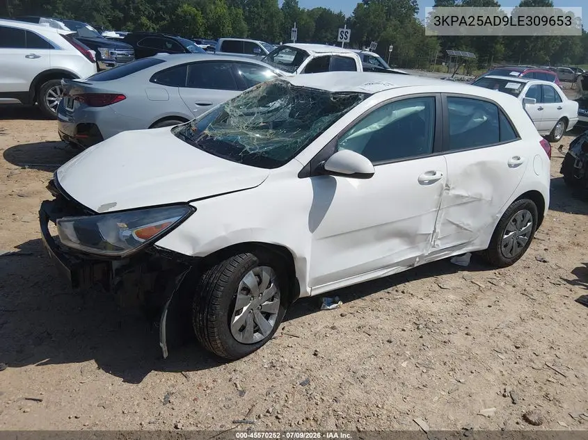 2020 Kia Rio 5-Door S VIN: 3KPA25AD9LE309653 Lot: 45570252