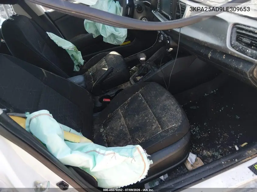 2020 Kia Rio 5-Door S VIN: 3KPA25AD9LE309653 Lot: 45570252