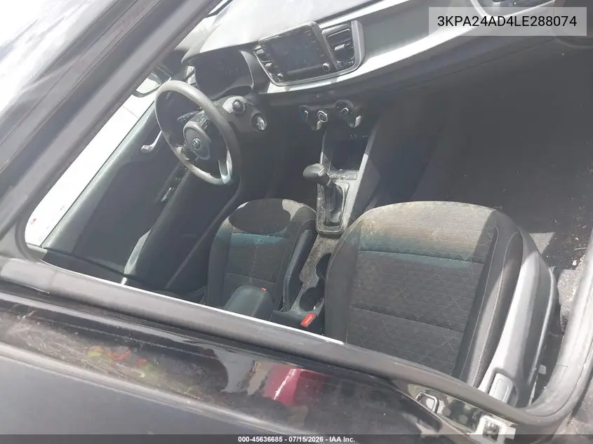 2020 Kia Rio S VIN: 3KPA24AD4LE288074 Lot: 45636685