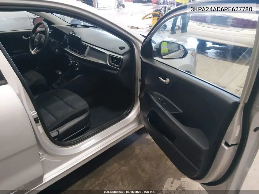 2023 Kia Rio Lx VIN: 3KPA24AD6PE627780 Lot: 45385230