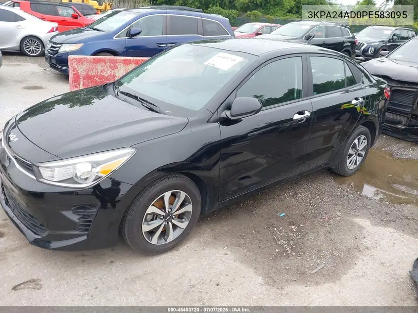 2023 Kia Rio S VIN: 3KPA24AD0PE583095 Lot: 45403720