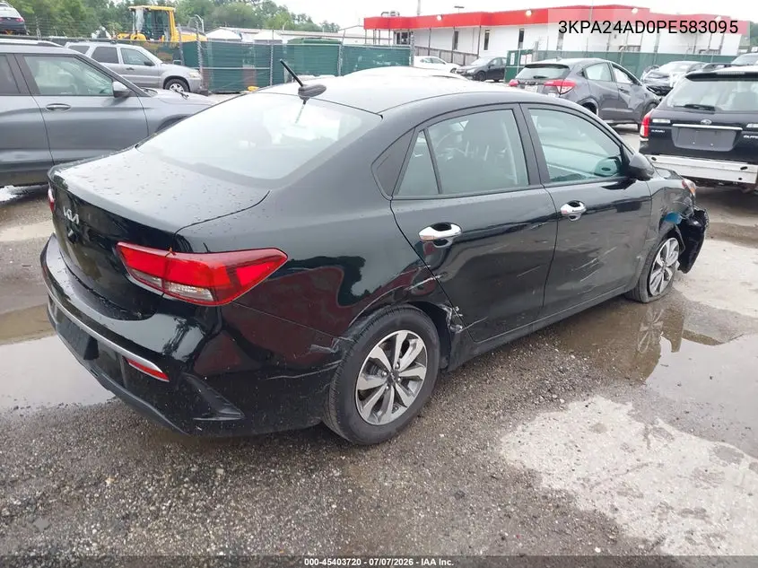 2023 Kia Rio S VIN: 3KPA24AD0PE583095 Lot: 45403720