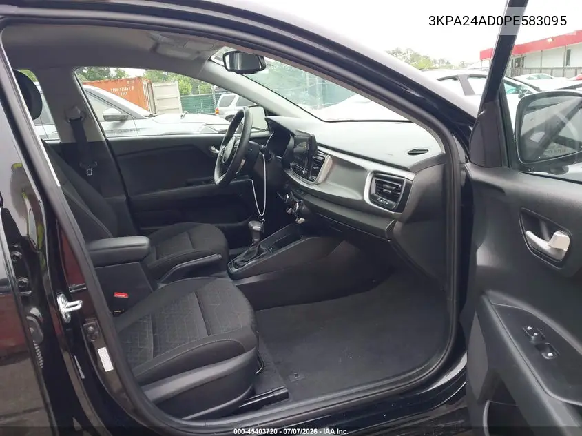 2023 Kia Rio S VIN: 3KPA24AD0PE583095 Lot: 45403720