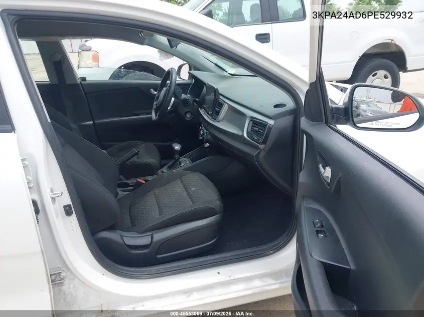 2023 Kia Rio S VIN: 3KPA24AD6PE529932 Lot: 45553069