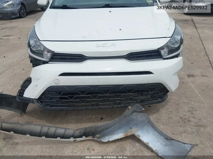 2023 Kia Rio S VIN: 3KPA24AD6PE529932 Lot: 45553069