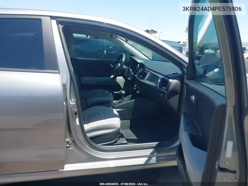 2023 Kia Rio S VIN: 3KPA24AD4PE575906 Lot: 45554935