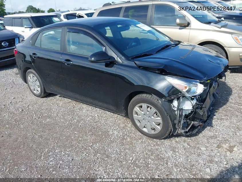 2023 Kia Rio S VIN: 3KPA24AD5PE528447 Lot: 45566266