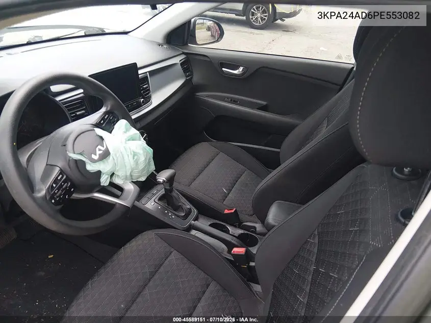 2023 Kia Rio S VIN: 3KPA24AD6PE553082 Lot: 45589151