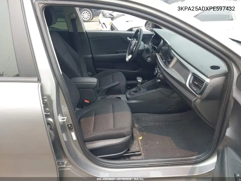 2023 Kia Rio 5-Door S VIN: 3KPA25ADXPE597432 Lot: 45643827