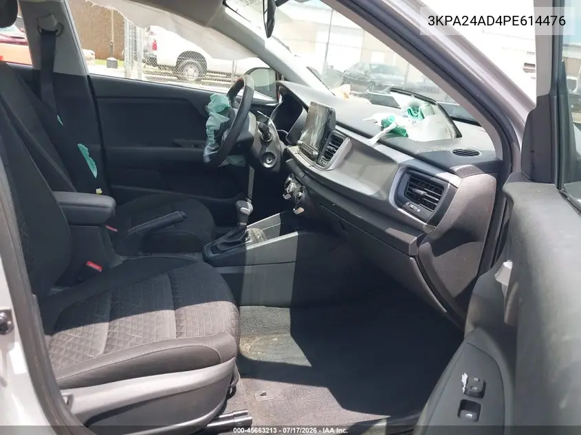 2023 Kia Rio S VIN: 3KPA24AD4PE614476 Lot: 45663213