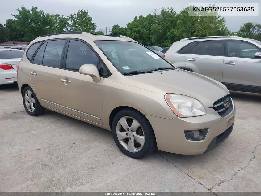 2007 Kia Rondo Ex V6 VIN: KNAFG526577053635 Lot: 45155211
