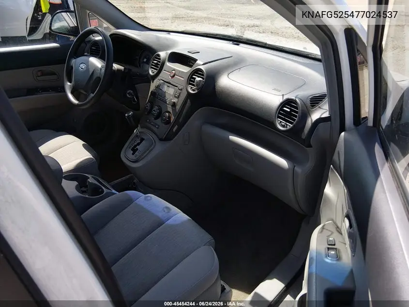 2007 Kia Rondo Lx VIN: KNAFG525477024537 Lot: 45454244