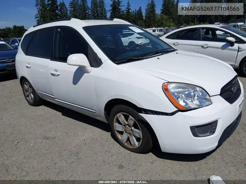 2007 Kia Rondo Lx V6 VIN: KNAFG526377104565 Lot: 45572601