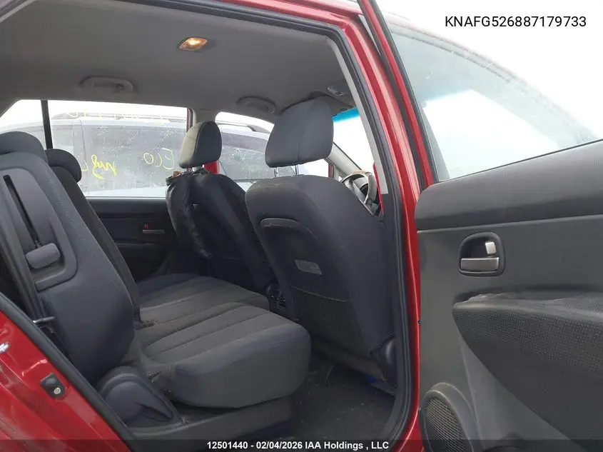 2008 Kia Rondo Ex-V6/Ex-V6 Luxury VIN: KNAFG526887179733 Lot: 12501440