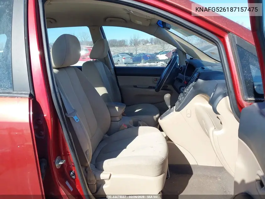 2008 Kia Rondo Lx V6 VIN: KNAFG526187157475 Lot: 44479057