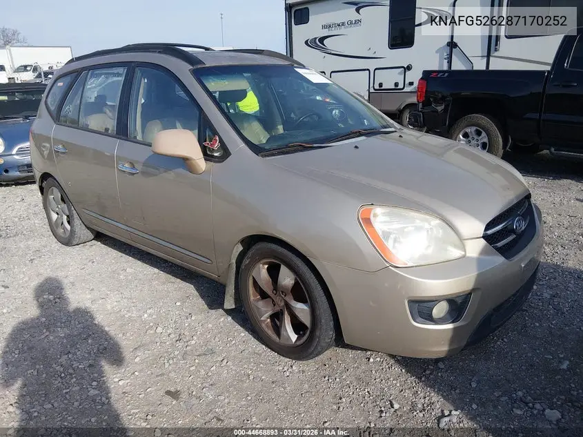 2008 Kia Rondo Ex V6 VIN: KNAFG526287170252 Lot: 44668893