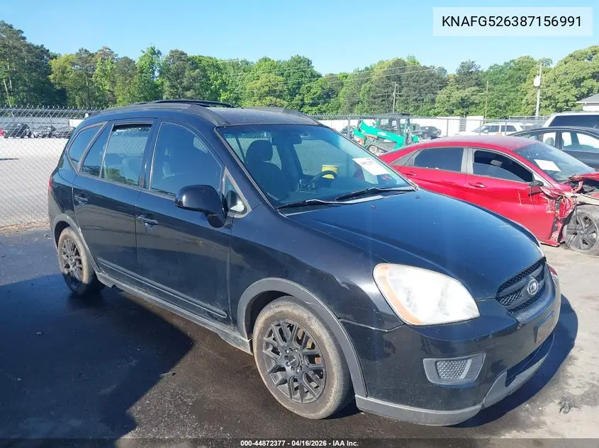 2008 Kia Rondo Lx V6 VIN: KNAFG526387156991 Lot: 44872377