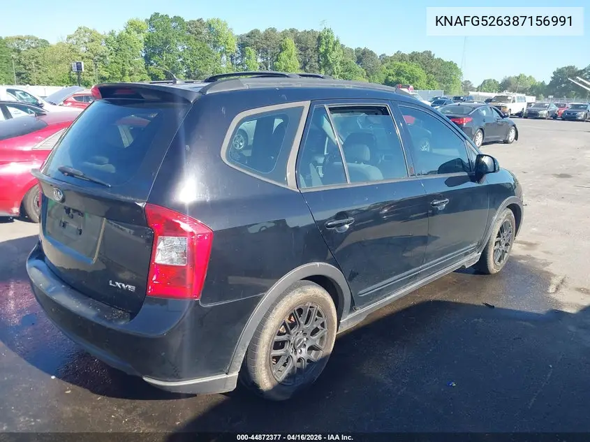 2008 Kia Rondo Lx V6 VIN: KNAFG526387156991 Lot: 44872377