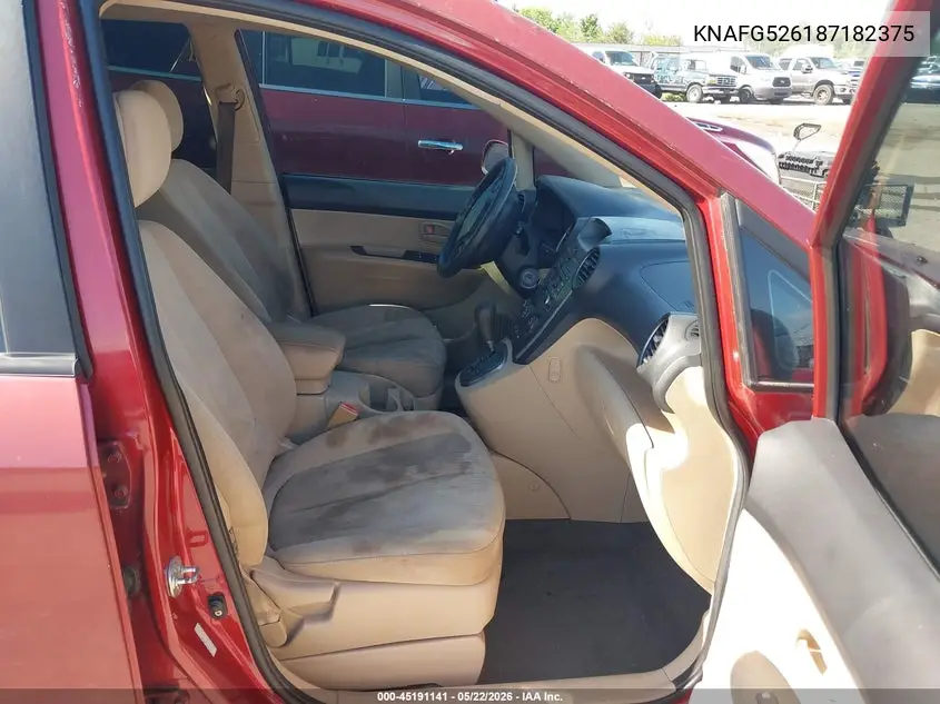 2008 Kia Rondo Lx V6 VIN: KNAFG526187182375 Lot: 45191141