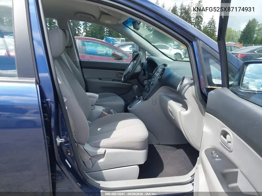 2008 Kia Rondo Lx VIN: KNAFG525X87174931 Lot: 45213241