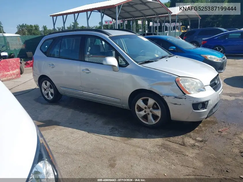 2008 Kia Rondo Ex VIN: KNAFG525387199444 Lot: 45606443
