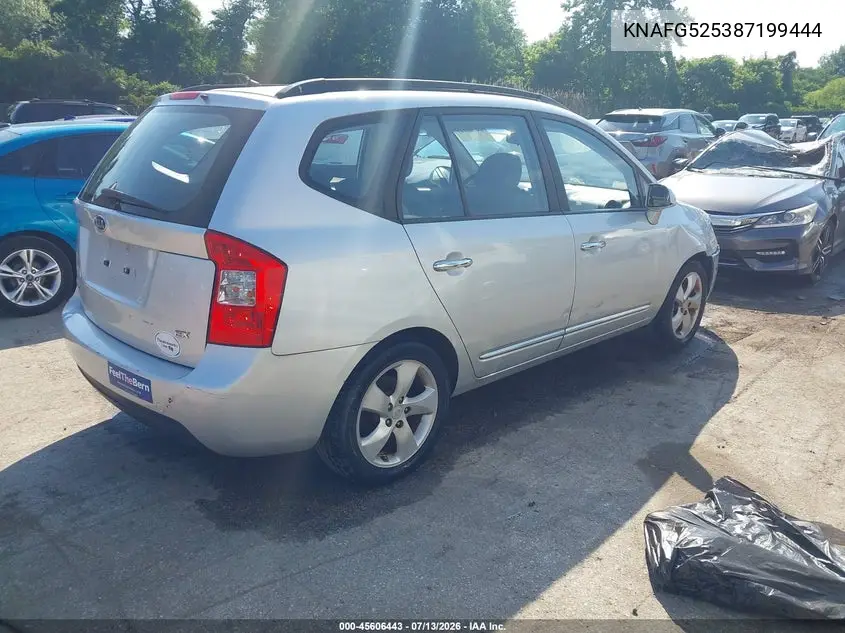 2008 Kia Rondo Ex VIN: KNAFG525387199444 Lot: 45606443