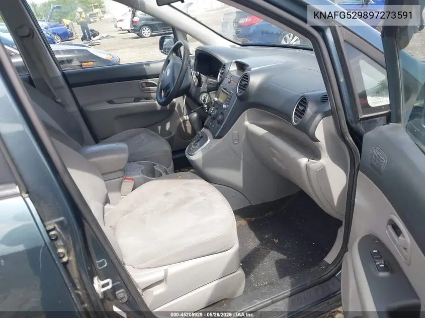 2009 Kia Rondo Lx VIN: KNAFG529897273591 Lot: 45205929