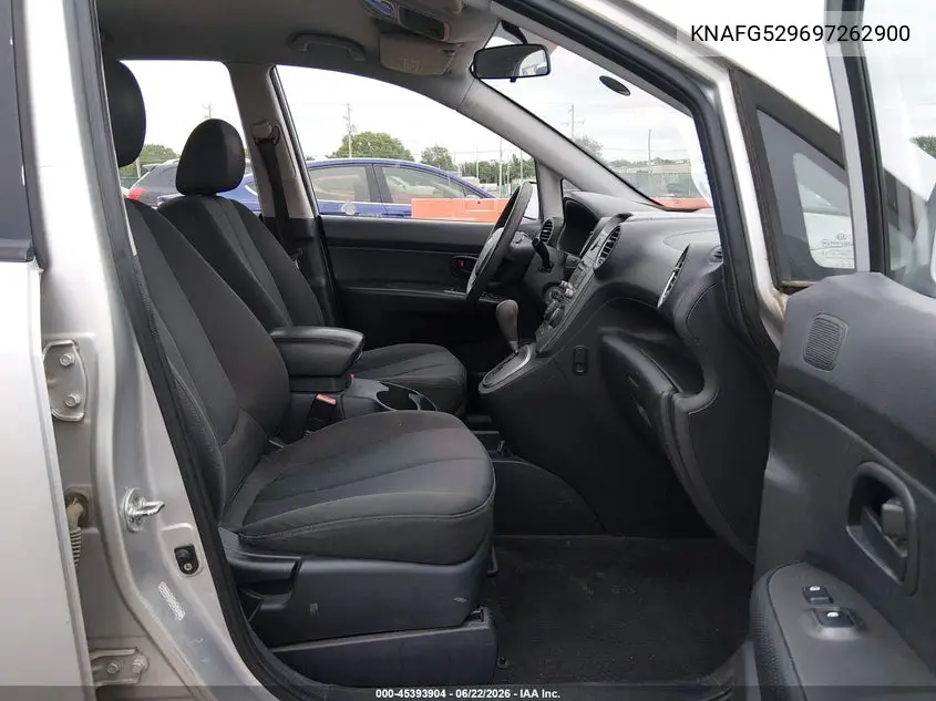 2009 Kia Rondo Lx VIN: KNAFG529697262900 Lot: 45393904
