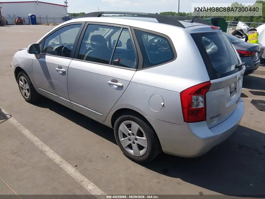 2010 Kia Rondo Lx VIN: KNAHG8C88A7300440 Lot: 45228598