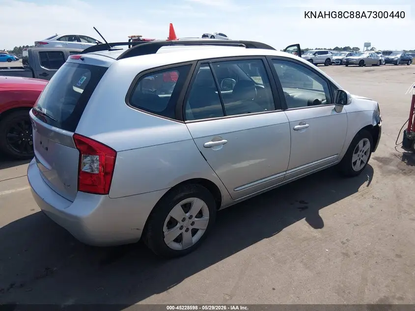 2010 Kia Rondo Lx VIN: KNAHG8C88A7300440 Lot: 45228598