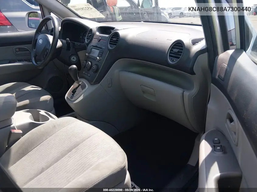 2010 Kia Rondo Lx VIN: KNAHG8C88A7300440 Lot: 45228598