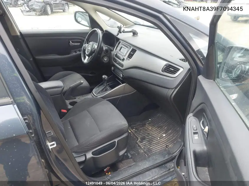 2015 Kia Rondo Lx/Lx Value/Lx Winter Edition VIN: KNAHT8A39F7094345 Lot: 12491049
