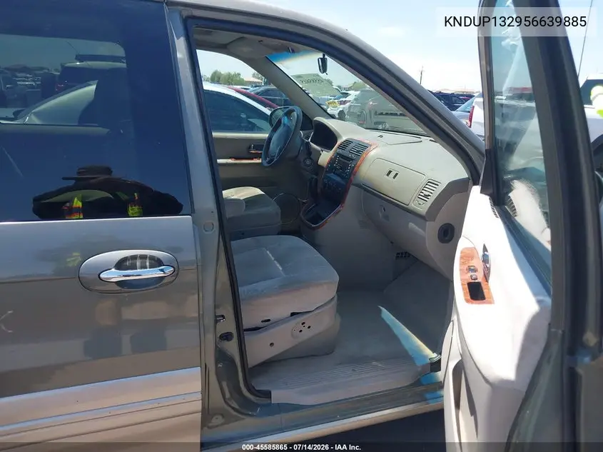 2005 Kia Sedona Ex/Lx VIN: KNDUP132956639885 Lot: 45585865