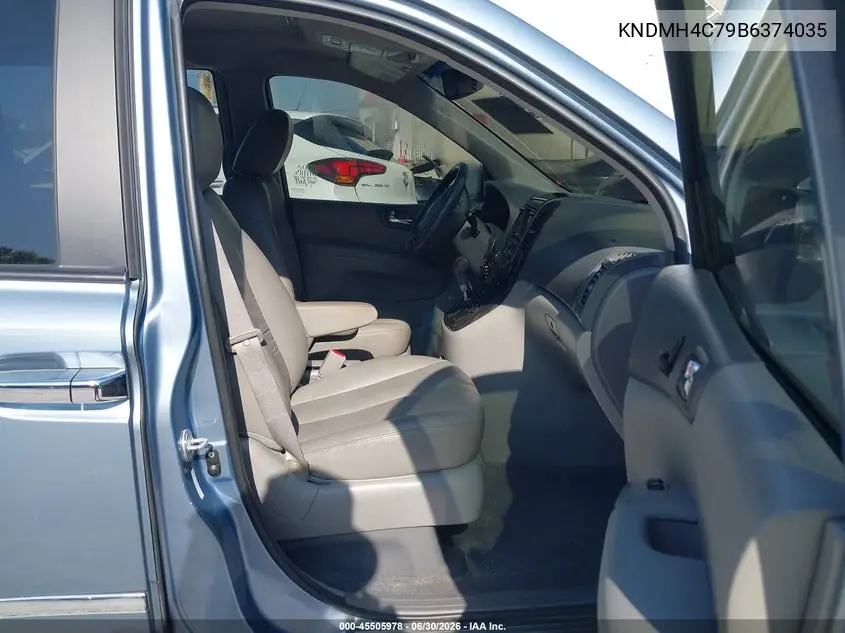 2011 Kia Sedona Ex VIN: KNDMH4C79B6374035 Lot: 45505978