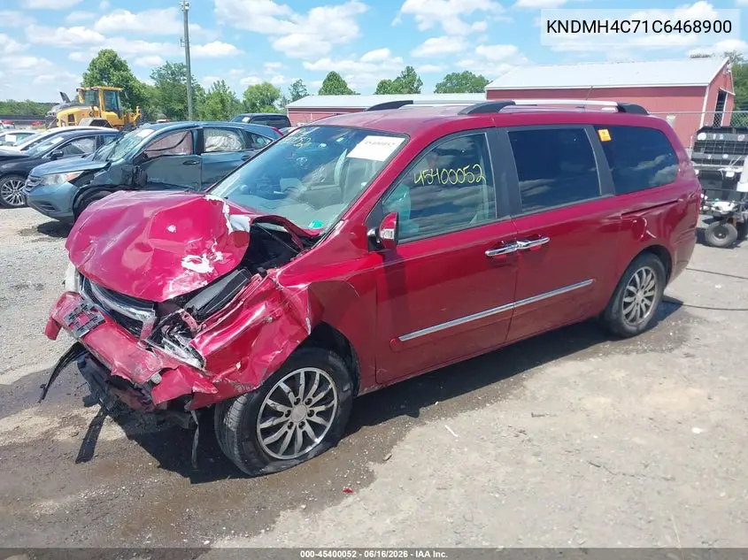 2012 Kia Sedona Ex VIN: KNDMH4C71C6468900 Lot: 45400052