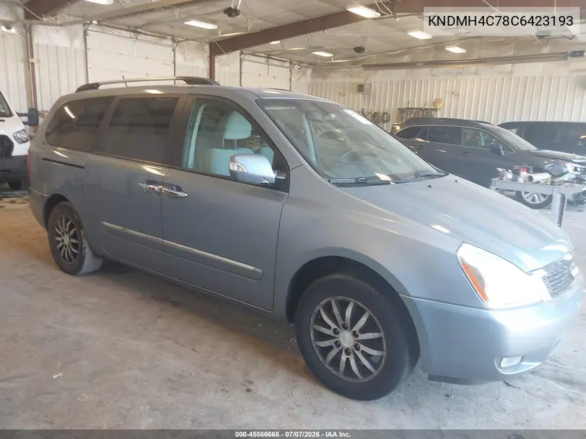 2012 Kia Sedona Ex VIN: KNDMH4C78C6423193 Lot: 45566666