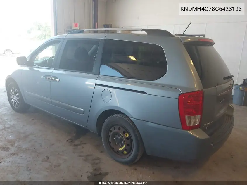 2012 Kia Sedona Ex VIN: KNDMH4C78C6423193 Lot: 45566666